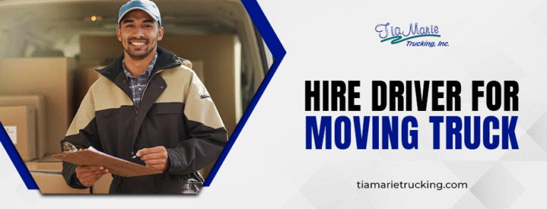 hire driver for moving truck
