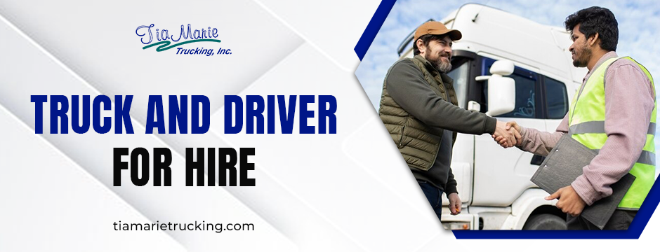 truck and driver for hire