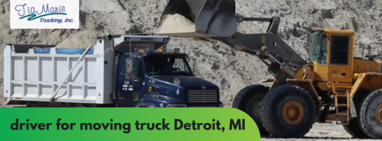 driver for moving truck Detroit, MI