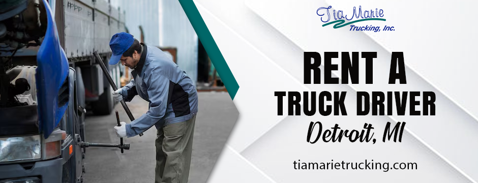 rent a truck driver Detroit, MI