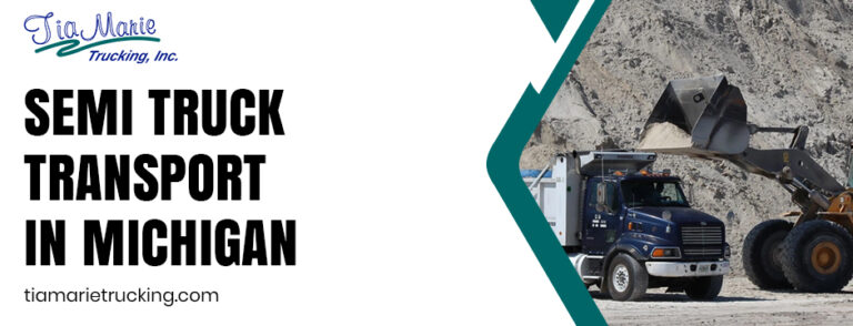 semi truck transport in Michigan