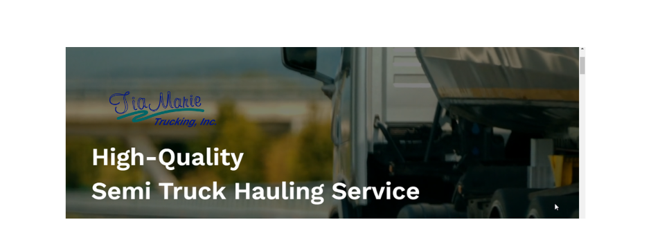 shipping truck cost in Michigan