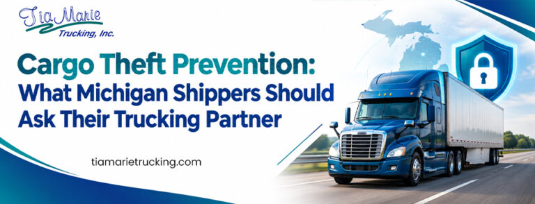Cargo Theft Prevention: What Michigan Shippers Should Ask Their Trucking Partner